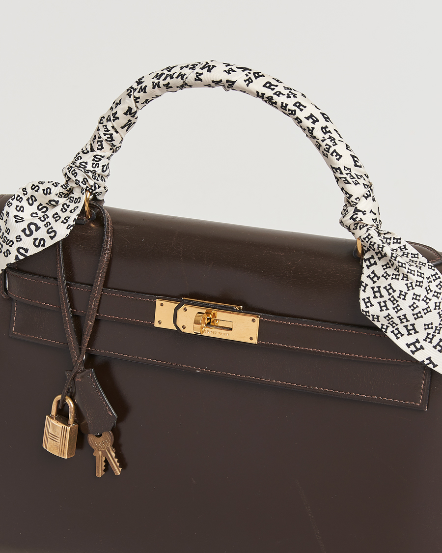 Homme | Hermès Pre-Owned Kelly 32 Handbag Brown | Hermès Pre-Owned | Kelly 32 Handbag Brown