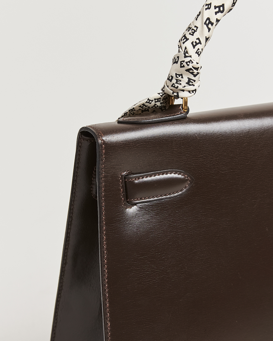 Homme | Hermès Pre-Owned Kelly 32 Handbag Brown | Hermès Pre-Owned | Kelly 32 Handbag Brown