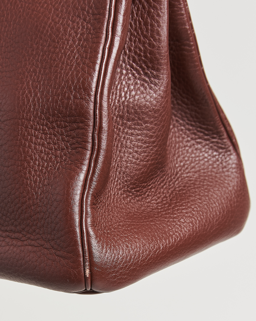 Homme | Hermès Pre-Owned Birkin 35 Taurillon Clemence Handbag Havana | Hermès Pre-Owned | Birkin 35 Taurillon Clemence Handbag Havana