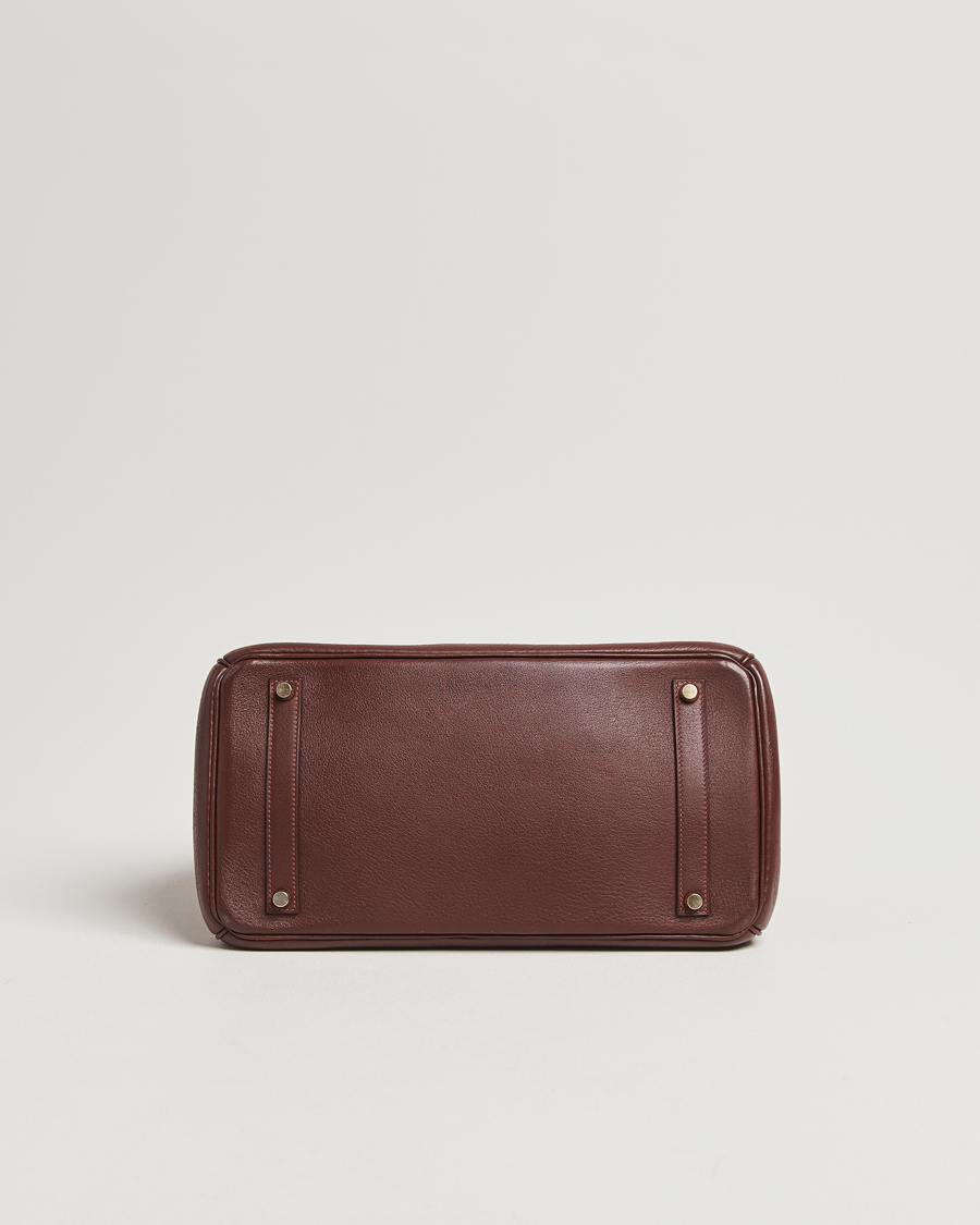 Homme | Hermès Pre-Owned Birkin 35 Taurillon Clemence Handbag Havana | Hermès Pre-Owned | Birkin 35 Taurillon Clemence Handbag Havana