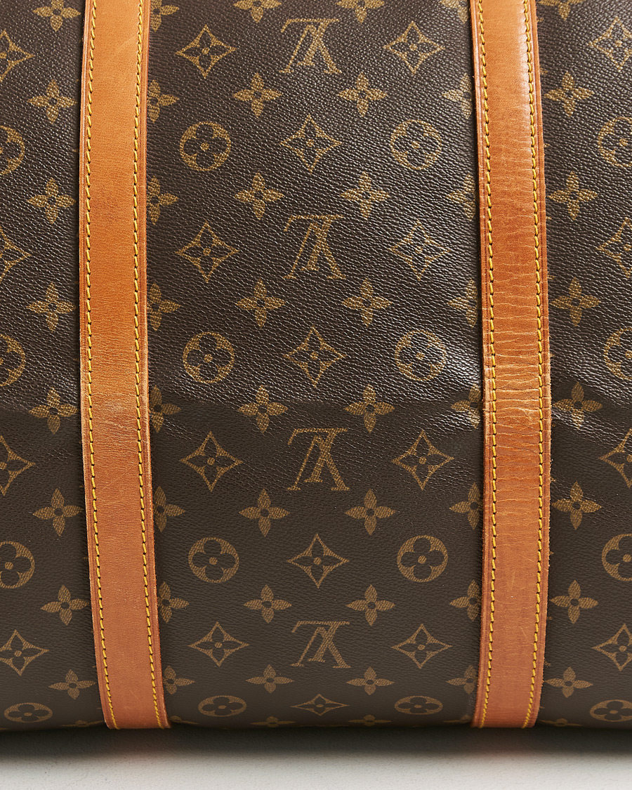 Homme | Louis Vuitton Pre-Owned Keepall Bandoulière 60 Monogram | Louis Vuitton Pre-Owned | Keepall Bandoulière 60 Monogram