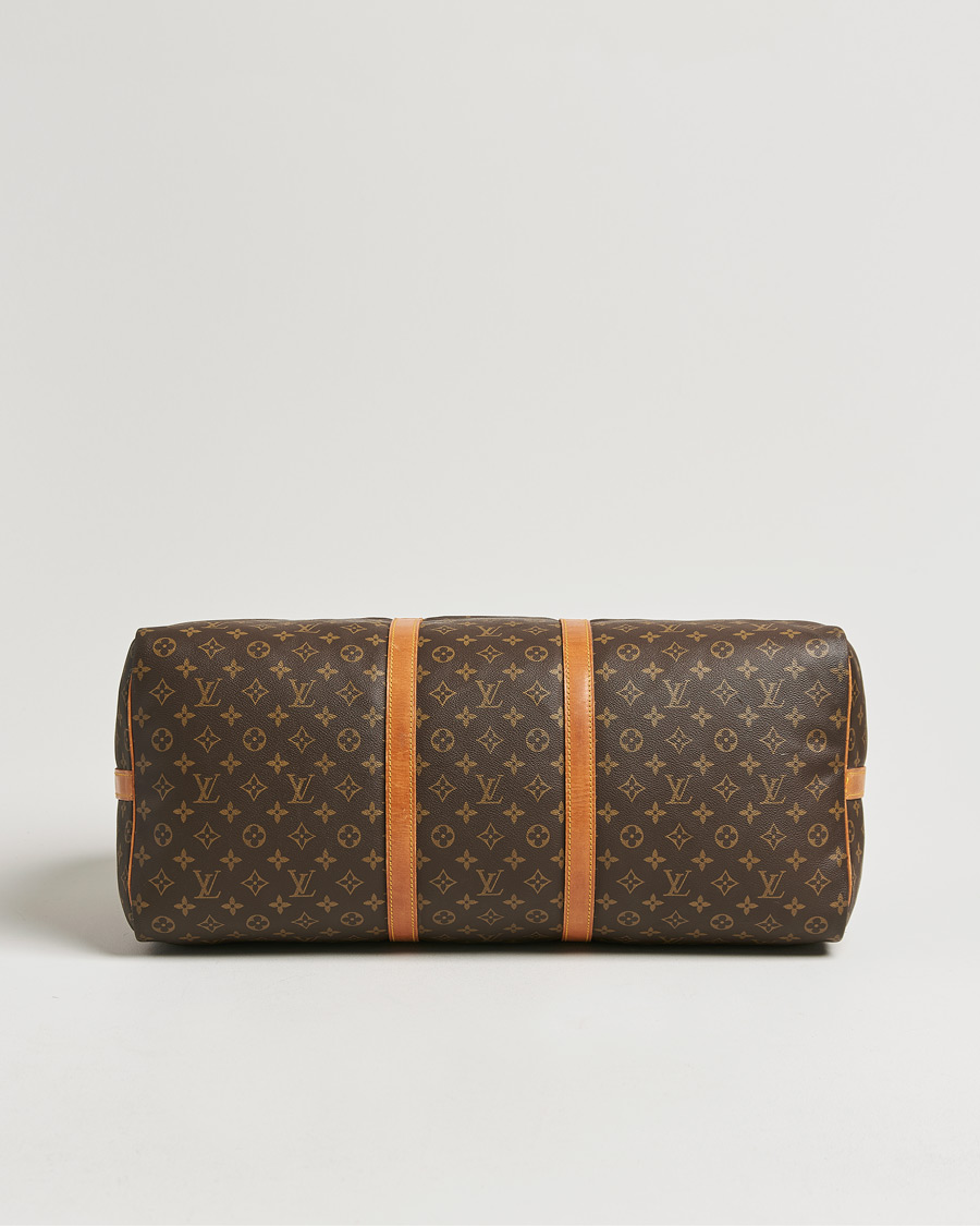 Homme | Louis Vuitton Pre-Owned Keepall Bandoulière 60 Monogram | Louis Vuitton Pre-Owned | Keepall Bandoulière 60 Monogram
