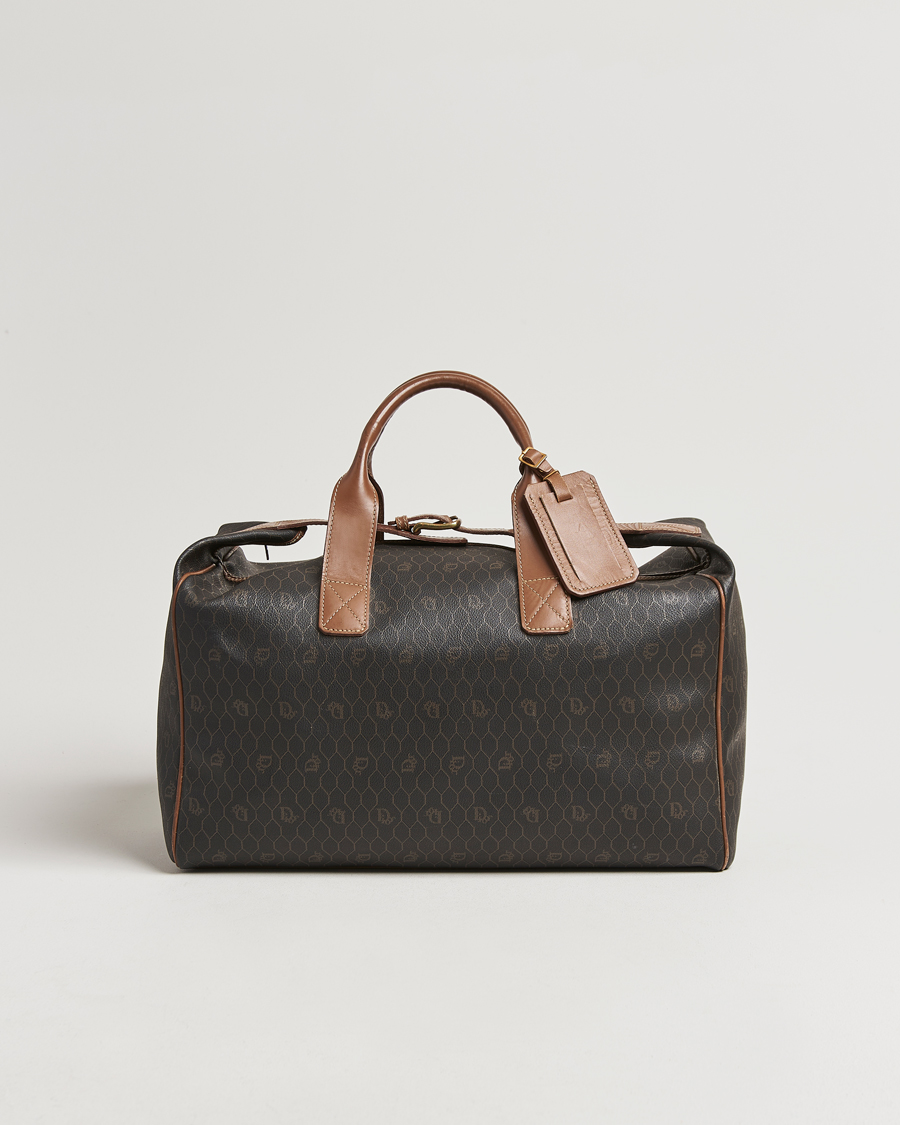 Homme | Dior Pre-Owned Boston Weekendbag Honeycomb | Dior Pre-Owned | Boston Weekendbag Honeycomb