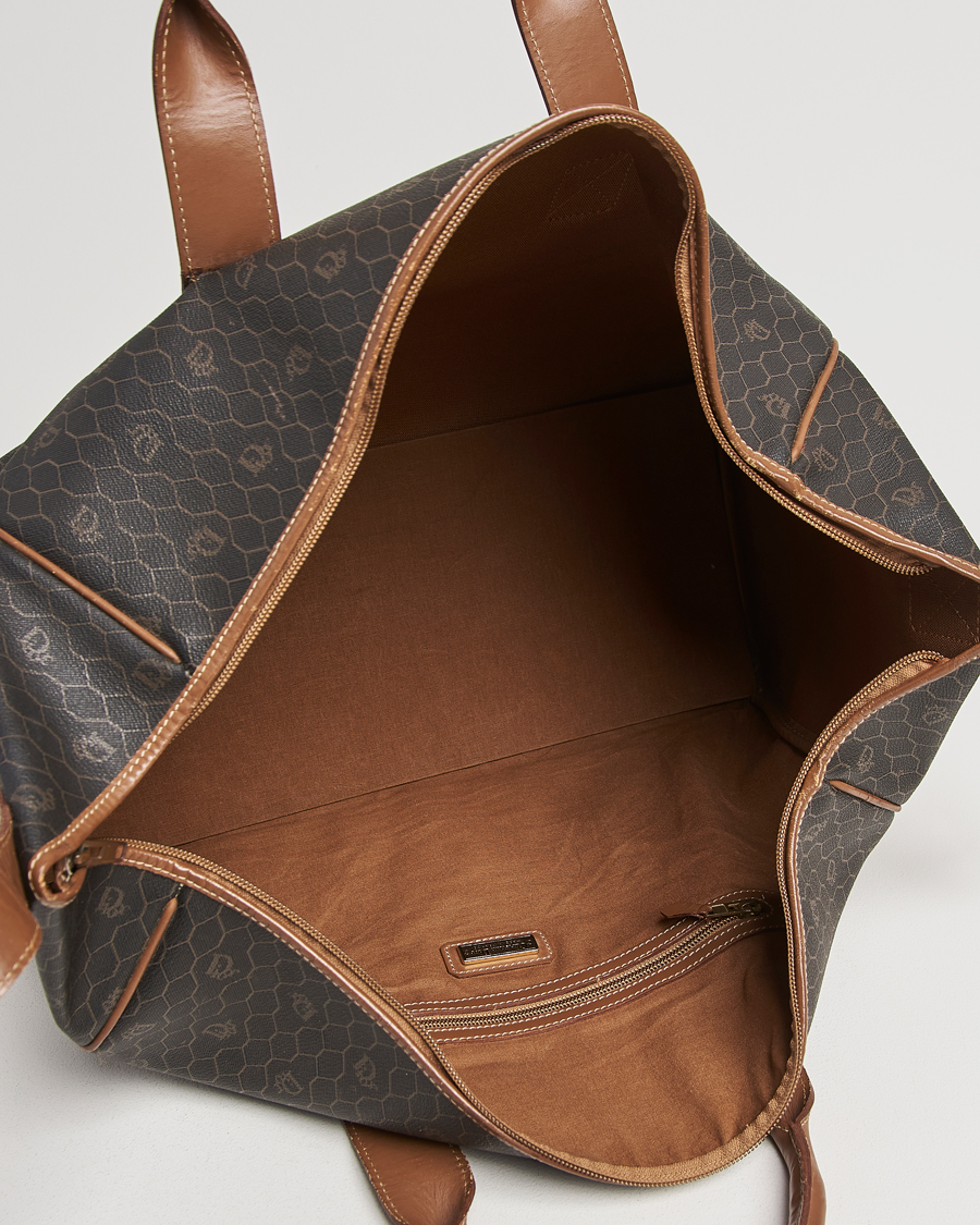 Homme | Dior Pre-Owned Boston Weekendbag Honeycomb | Dior Pre-Owned | Boston Weekendbag Honeycomb