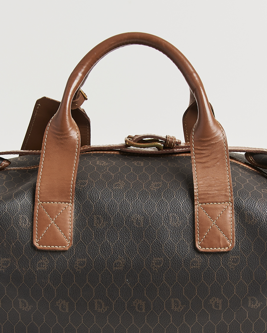 Homme | Dior Pre-Owned Boston Weekendbag Honeycomb | Dior Pre-Owned | Boston Weekendbag Honeycomb
