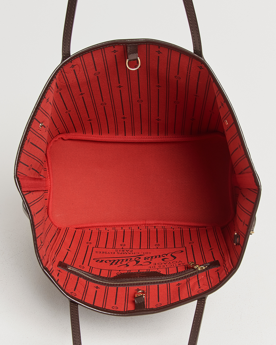 Homme | Louis Vuitton Pre-Owned Neverfull MM Totebag Damier Ebene | Louis Vuitton Pre-Owned | Neverfull MM Totebag Damier Ebene