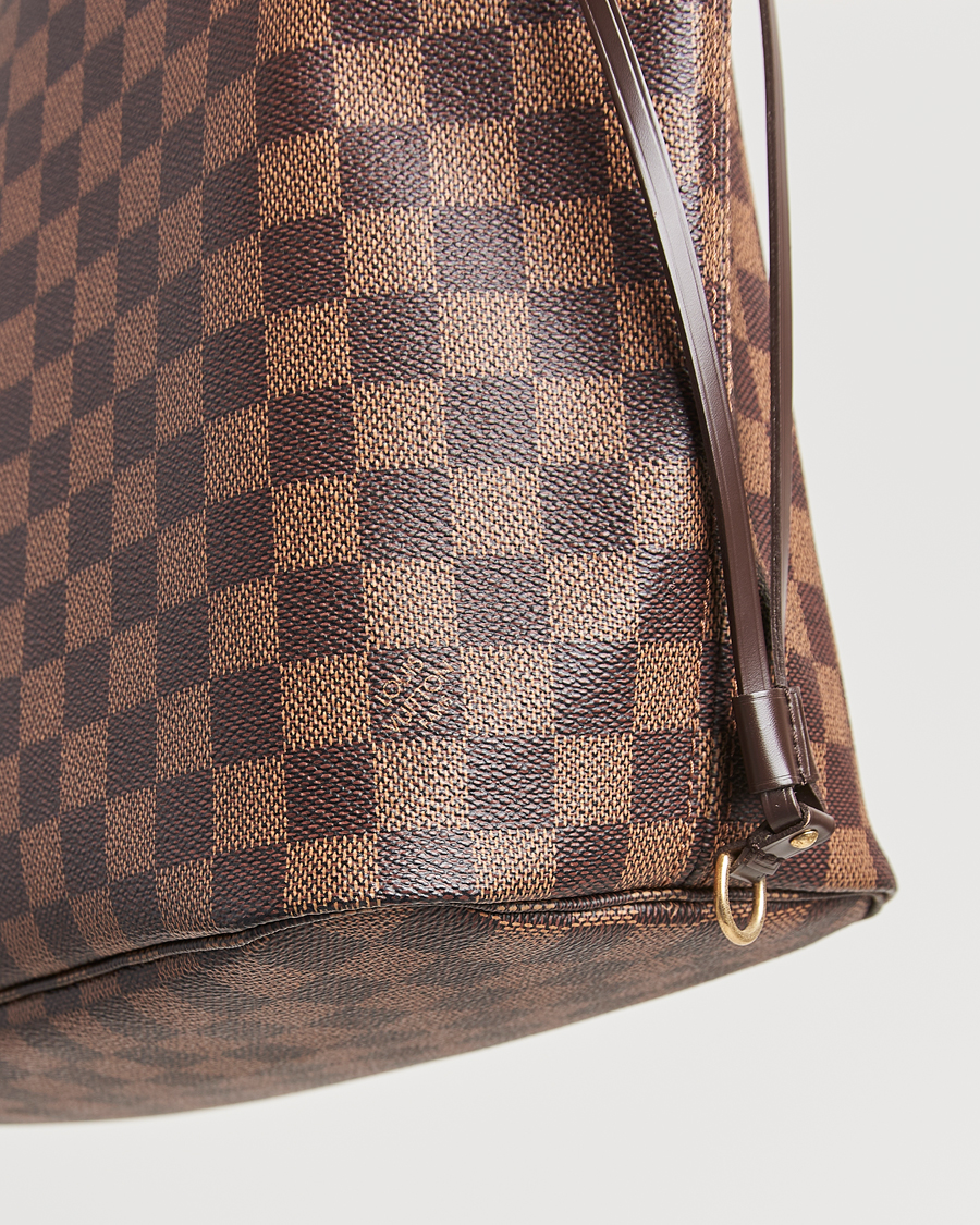 Homme | Louis Vuitton Pre-Owned Neverfull MM Totebag Damier Ebene | Louis Vuitton Pre-Owned | Neverfull MM Totebag Damier Ebene