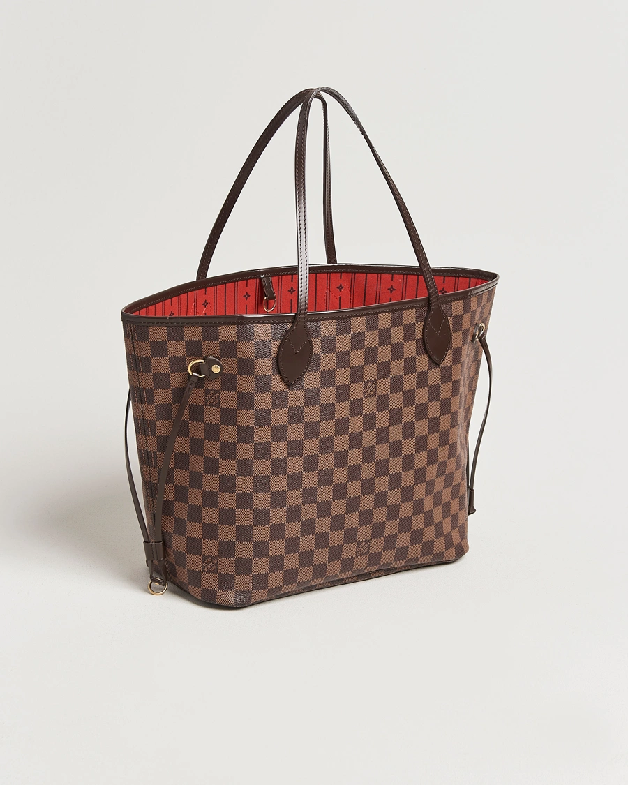 Homme | Louis Vuitton Pre-Owned Neverfull MM Totebag Damier Ebene | Louis Vuitton Pre-Owned | Neverfull MM Totebag Damier Ebene