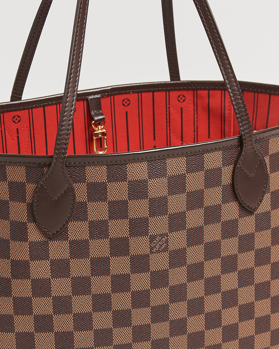 Homme | Louis Vuitton Pre-Owned Neverfull MM Totebag Damier Ebene | Louis Vuitton Pre-Owned | Neverfull MM Totebag Damier Ebene