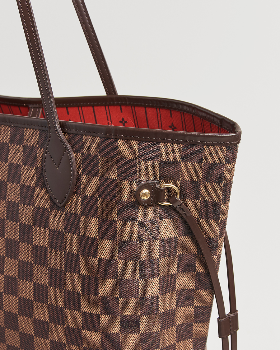 Homme | Louis Vuitton Pre-Owned Neverfull MM Totebag Damier Ebene | Louis Vuitton Pre-Owned | Neverfull MM Totebag Damier Ebene