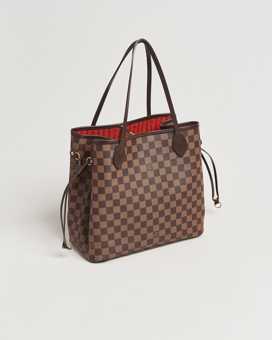 Homme | Louis Vuitton Pre-Owned Neverfull MM Totebag Damier Ebene | Louis Vuitton Pre-Owned | Neverfull MM Totebag Damier Ebene