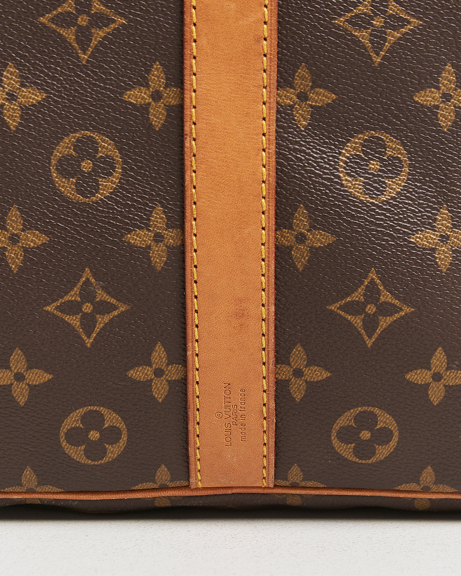 Homme | Louis Vuitton Pre-Owned Keepall Bandoulière 50 Monogram | Louis Vuitton Pre-Owned | Keepall Bandoulière 50 Monogram