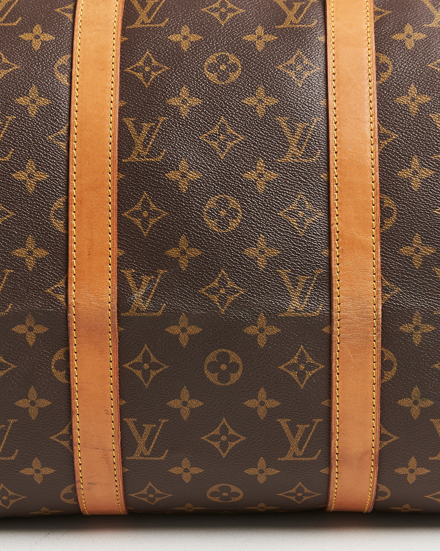 Homme | Louis Vuitton Pre-Owned Keepall Bandoulière 50 Monogram | Louis Vuitton Pre-Owned | Keepall Bandoulière 50 Monogram