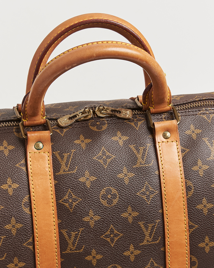 Homme | Louis Vuitton Pre-Owned Keepall Bandoulière 50 Monogram | Louis Vuitton Pre-Owned | Keepall Bandoulière 50 Monogram