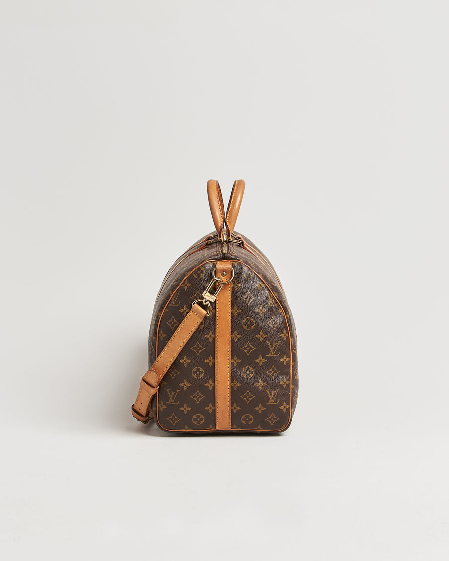 Homme | Louis Vuitton Pre-Owned Keepall Bandoulière 50 Monogram | Louis Vuitton Pre-Owned | Keepall Bandoulière 50 Monogram