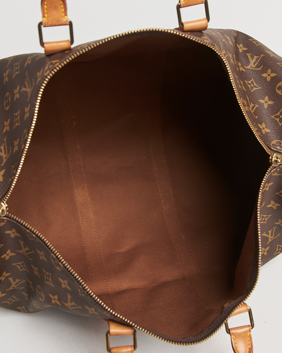 Homme | Louis Vuitton Pre-Owned Keepall Bandoulière 50 Monogram | Louis Vuitton Pre-Owned | Keepall Bandoulière 50 Monogram