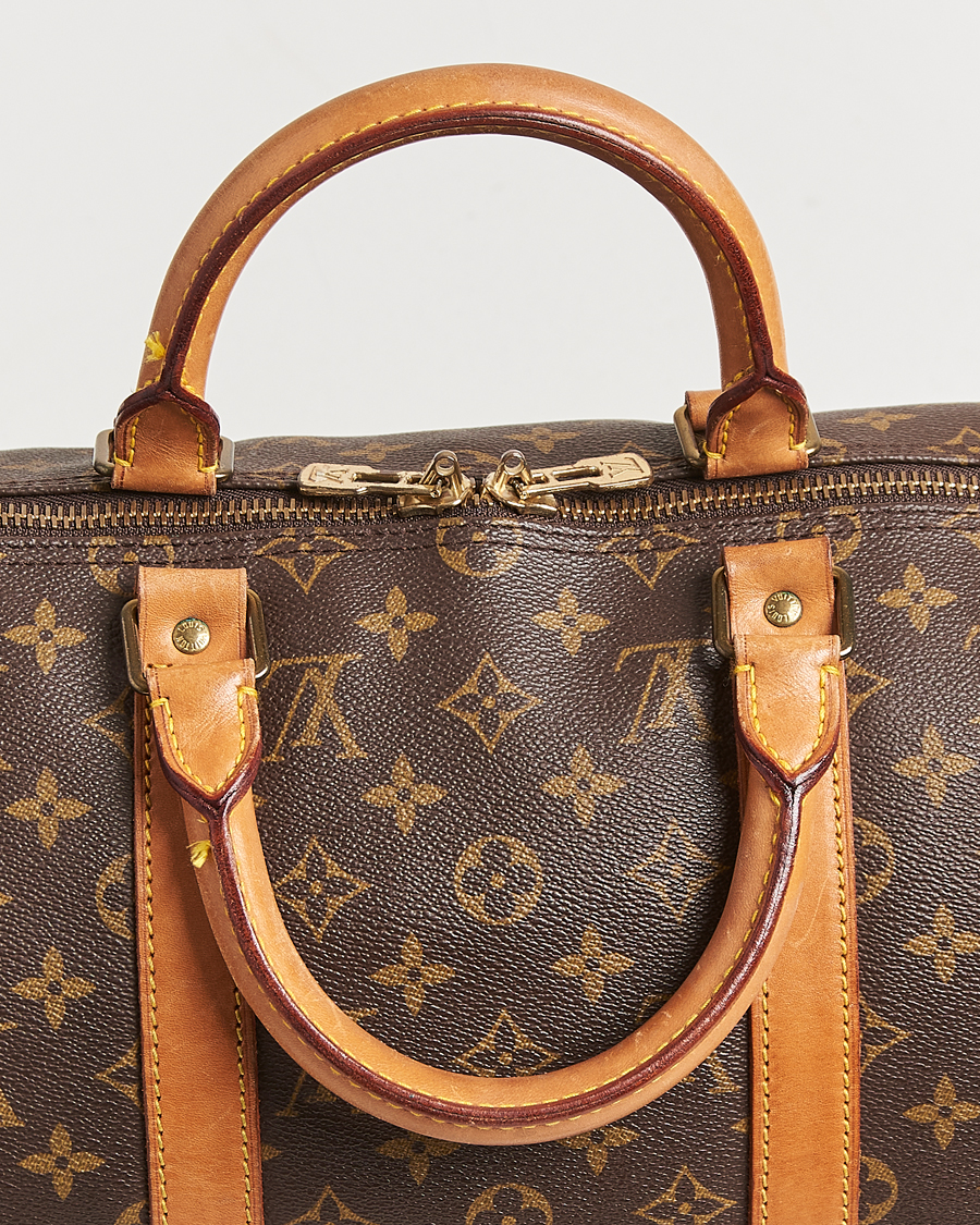 Homme | Louis Vuitton Pre-Owned Keepall Bandoulière 50 Monogram | Louis Vuitton Pre-Owned | Keepall Bandoulière 50 Monogram