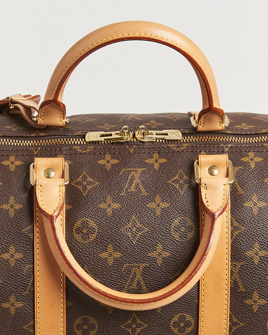 Homme | Louis Vuitton Pre-Owned Keepall 55 Monogram | Louis Vuitton Pre-Owned | Keepall 55 Monogram