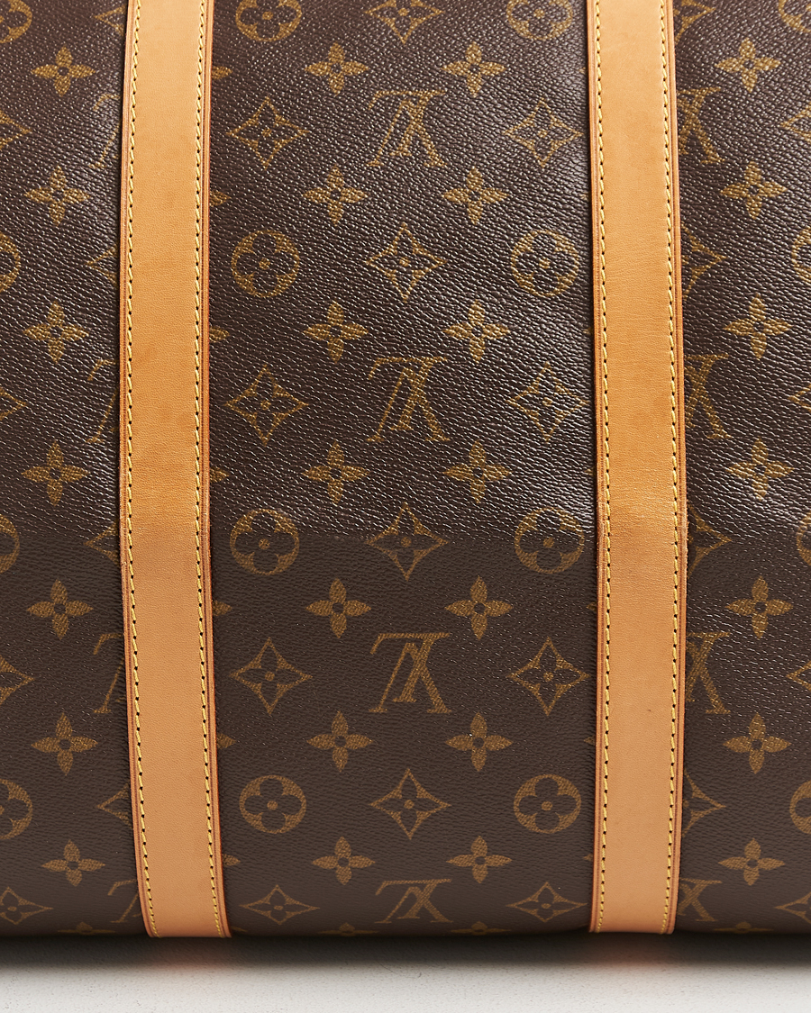 Homme | Louis Vuitton Pre-Owned Keepall 55 Monogram | Louis Vuitton Pre-Owned | Keepall 55 Monogram