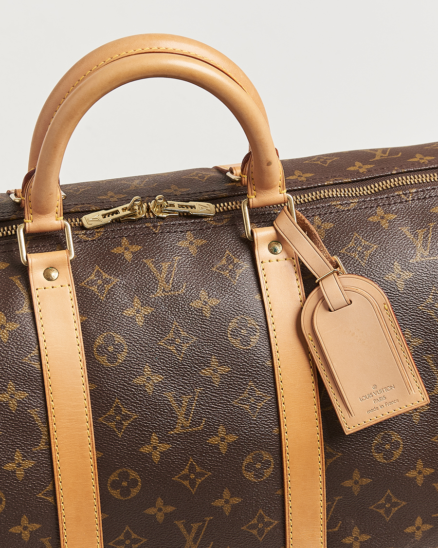 Homme | Louis Vuitton Pre-Owned Keepall 55 Monogram | Louis Vuitton Pre-Owned | Keepall 55 Monogram