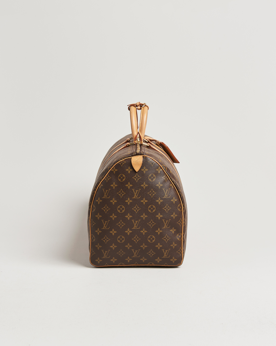 Homme | Louis Vuitton Pre-Owned Keepall 55 Monogram | Louis Vuitton Pre-Owned | Keepall 55 Monogram