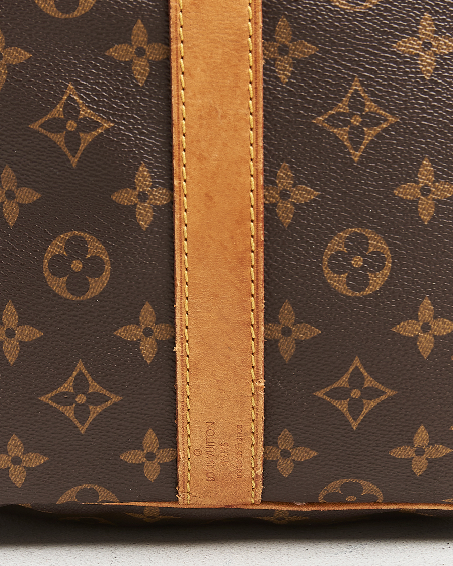 Homme | Louis Vuitton Pre-Owned Keepall Bandoulière 60 Monogram | Louis Vuitton Pre-Owned | Keepall Bandoulière 60 Monogram