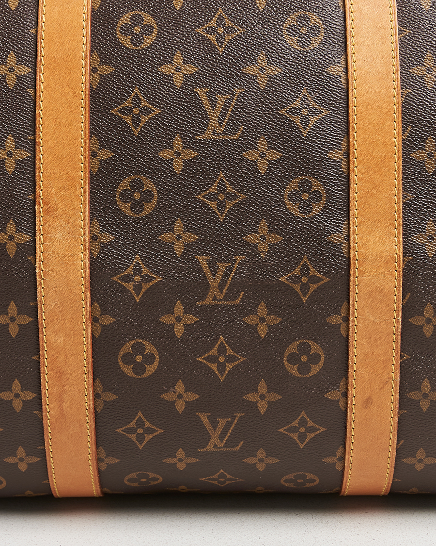 Homme | Louis Vuitton Pre-Owned Keepall Bandoulière 60 Monogram | Louis Vuitton Pre-Owned | Keepall Bandoulière 60 Monogram