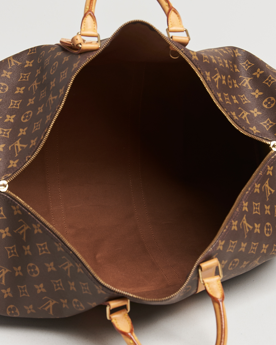 Homme | Louis Vuitton Pre-Owned Keepall Bandoulière 60 Monogram | Louis Vuitton Pre-Owned | Keepall Bandoulière 60 Monogram