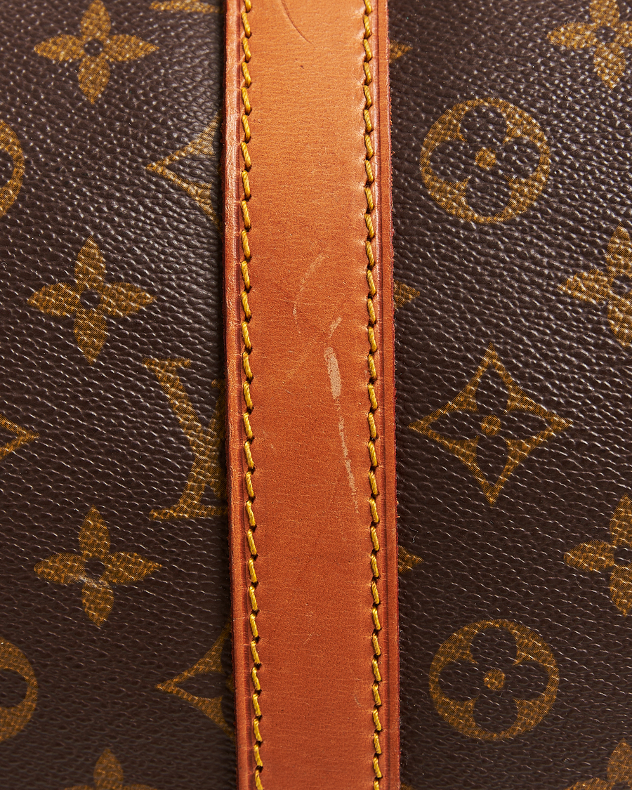 Homme | Louis Vuitton Pre-Owned Keepall Bandoulière 55 Monogram | Louis Vuitton Pre-Owned | Keepall Bandoulière 55 Monogram