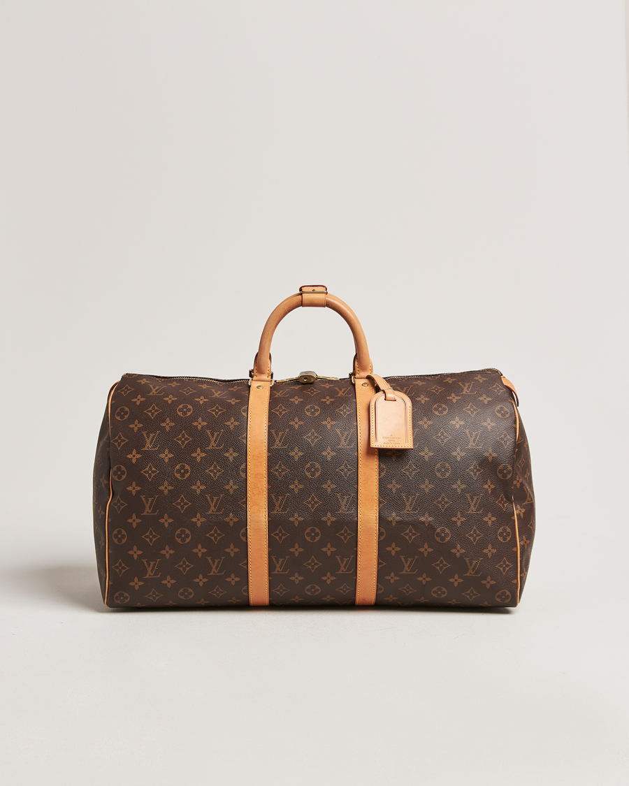 Homme | Louis Vuitton Pre-Owned Keepall 50 Monogram | Louis Vuitton Pre-Owned | Keepall 50 Monogram