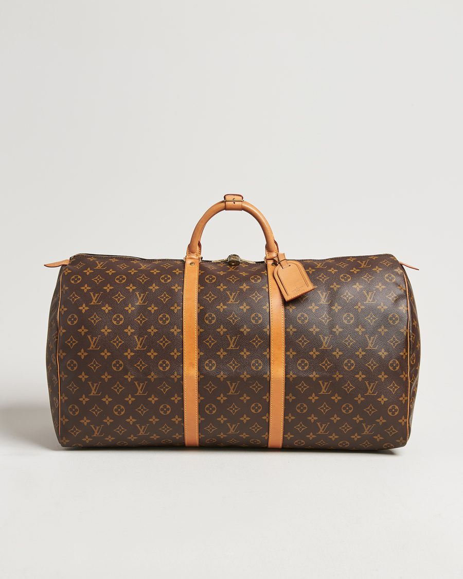 Homme | Louis Vuitton Pre-Owned Keepall 60 Monogram | Louis Vuitton Pre-Owned | Keepall 60 Monogram