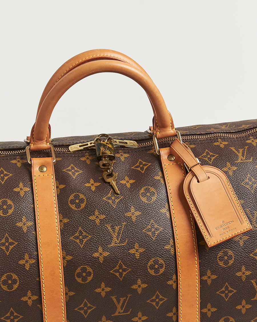 Homme | Louis Vuitton Pre-Owned Keepall 60 Monogram | Louis Vuitton Pre-Owned | Keepall 60 Monogram