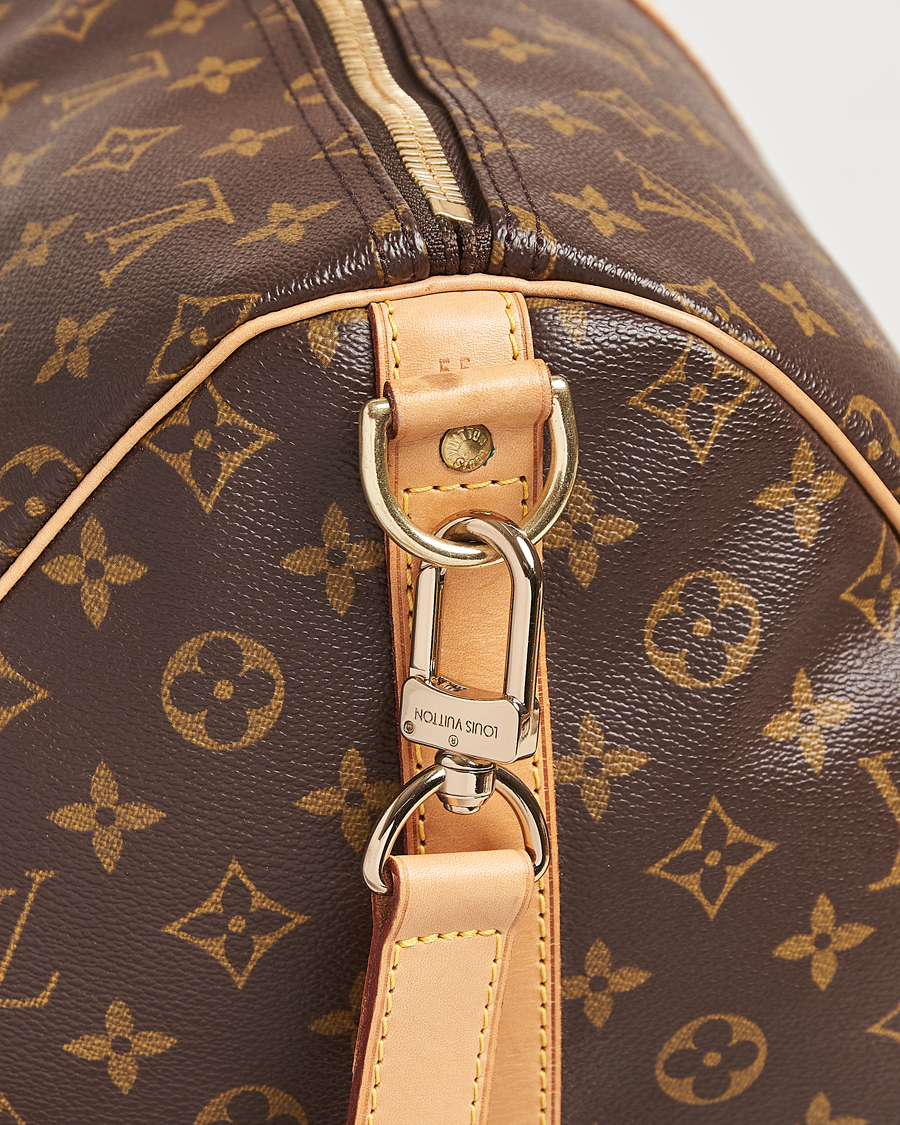 Homme | Louis Vuitton Pre-Owned Keepall Bandoulière 55 Monogram | Louis Vuitton Pre-Owned | Keepall Bandoulière 55 Monogram
