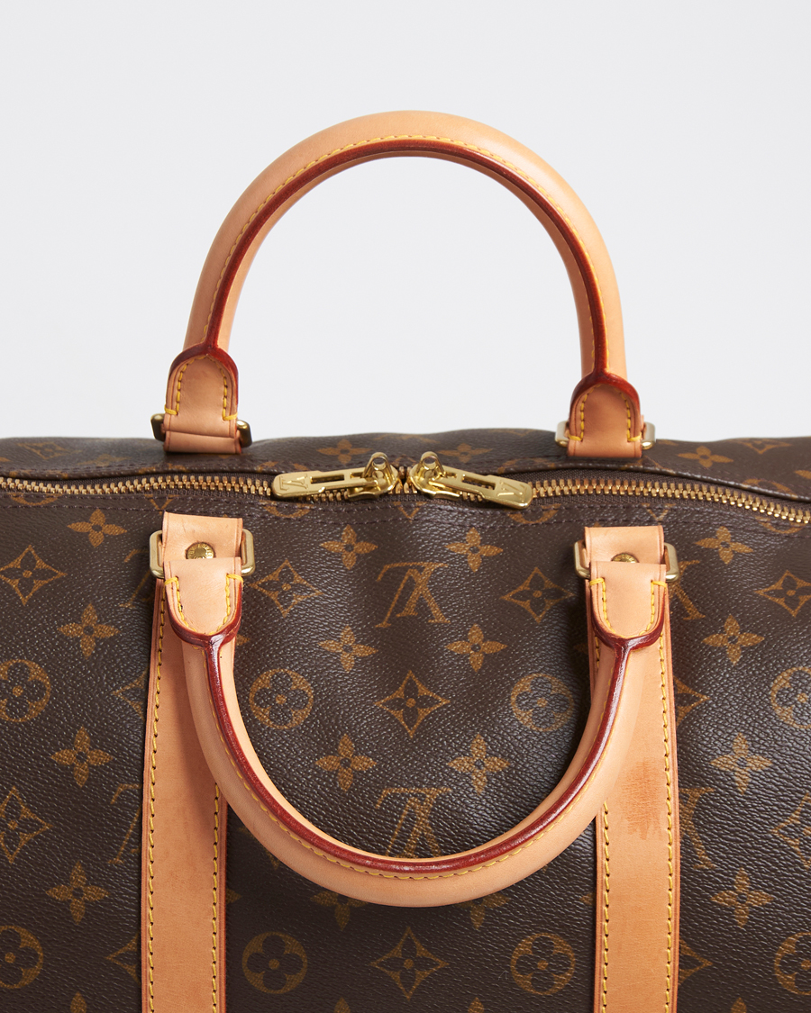 Homme | Louis Vuitton Pre-Owned Keepall 55 Monogram | Louis Vuitton Pre-Owned | Keepall 55 Monogram