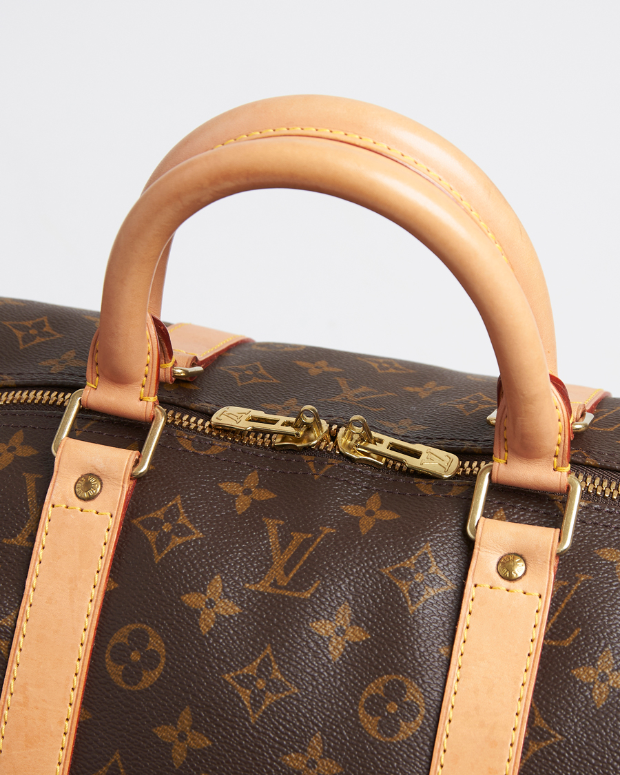 Homme | Louis Vuitton Pre-Owned Keepall 55 Monogram | Louis Vuitton Pre-Owned | Keepall 55 Monogram