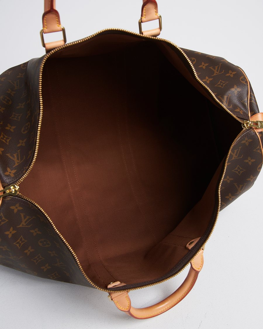 Homme | Louis Vuitton Pre-Owned Keepall 55 Monogram | Louis Vuitton Pre-Owned | Keepall 55 Monogram