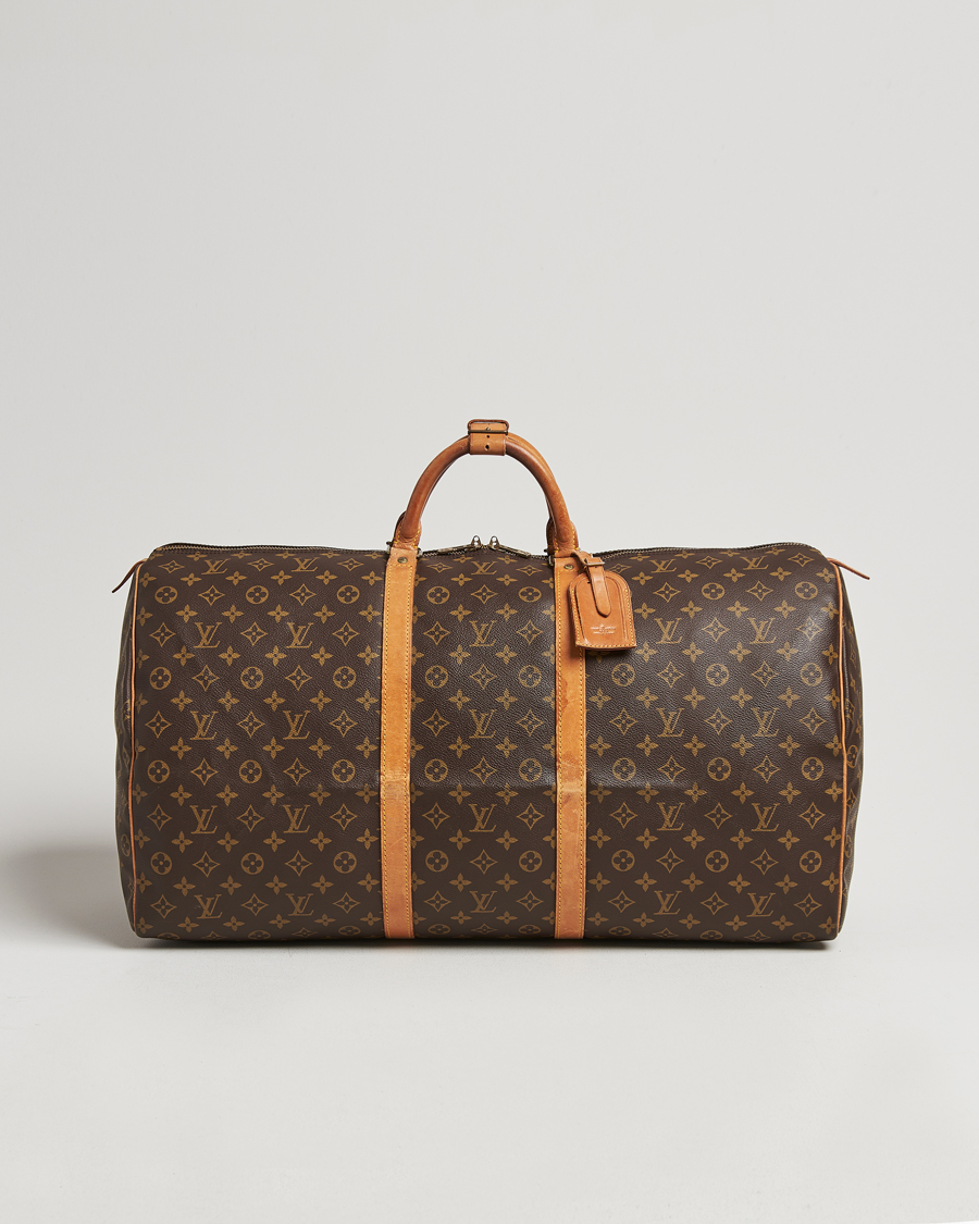 Homme | Louis Vuitton Pre-Owned Keepall 60 Monogram | Louis Vuitton Pre-Owned | Keepall 60 Monogram