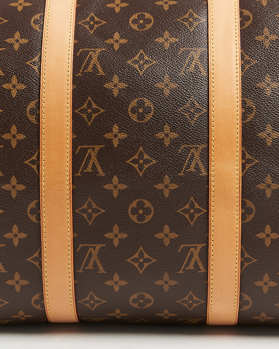 Homme | Louis Vuitton Pre-Owned Keepall Bandoulière 50 Monogram | Louis Vuitton Pre-Owned | Keepall Bandoulière 50 Monogram