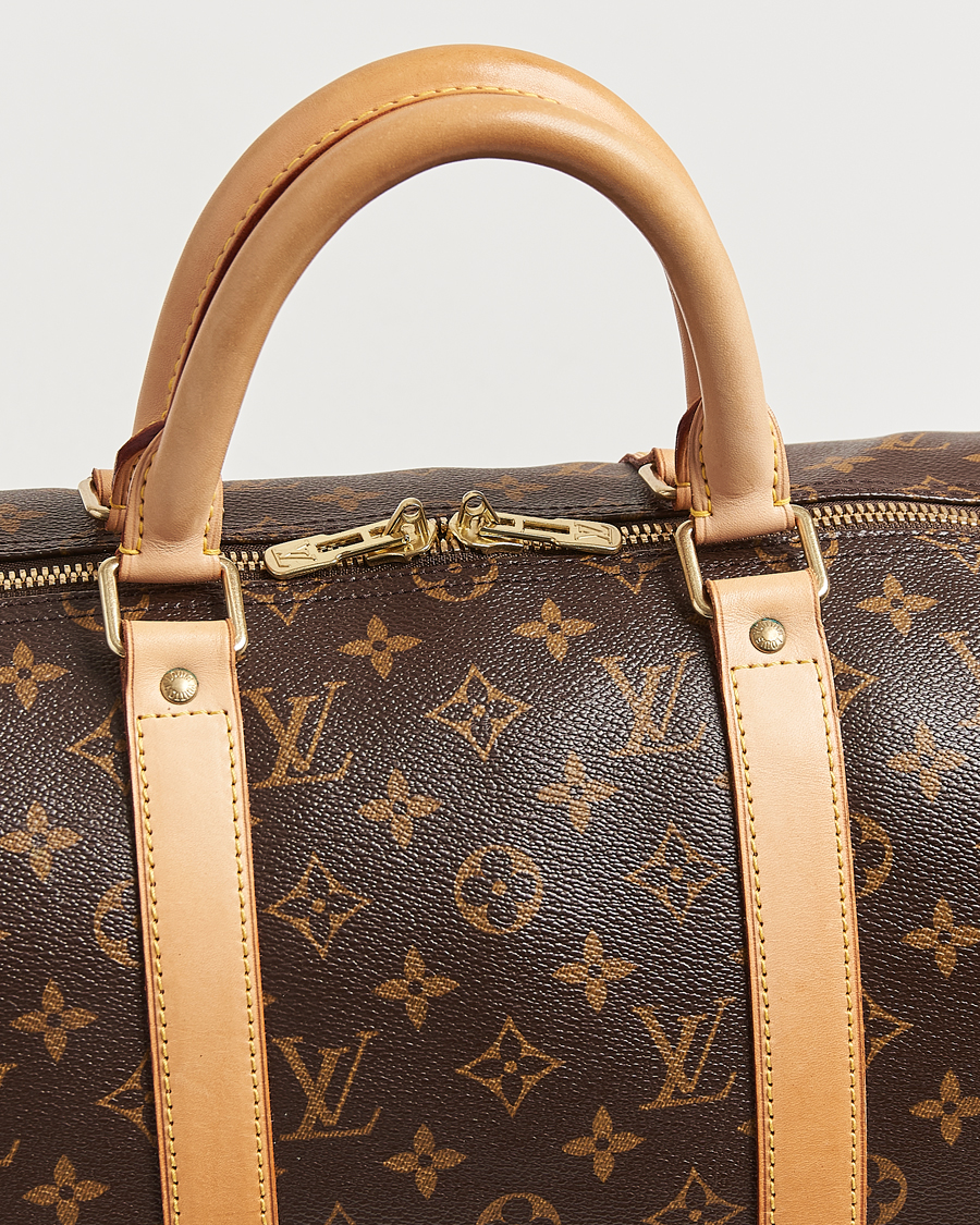 Homme | Louis Vuitton Pre-Owned Keepall Bandoulière 50 Monogram | Louis Vuitton Pre-Owned | Keepall Bandoulière 50 Monogram