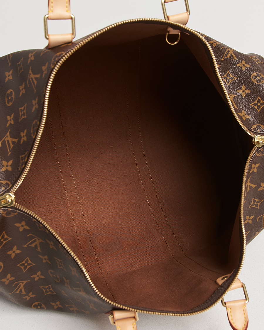 Homme | Louis Vuitton Pre-Owned Keepall Bandoulière 50 Monogram | Louis Vuitton Pre-Owned | Keepall Bandoulière 50 Monogram