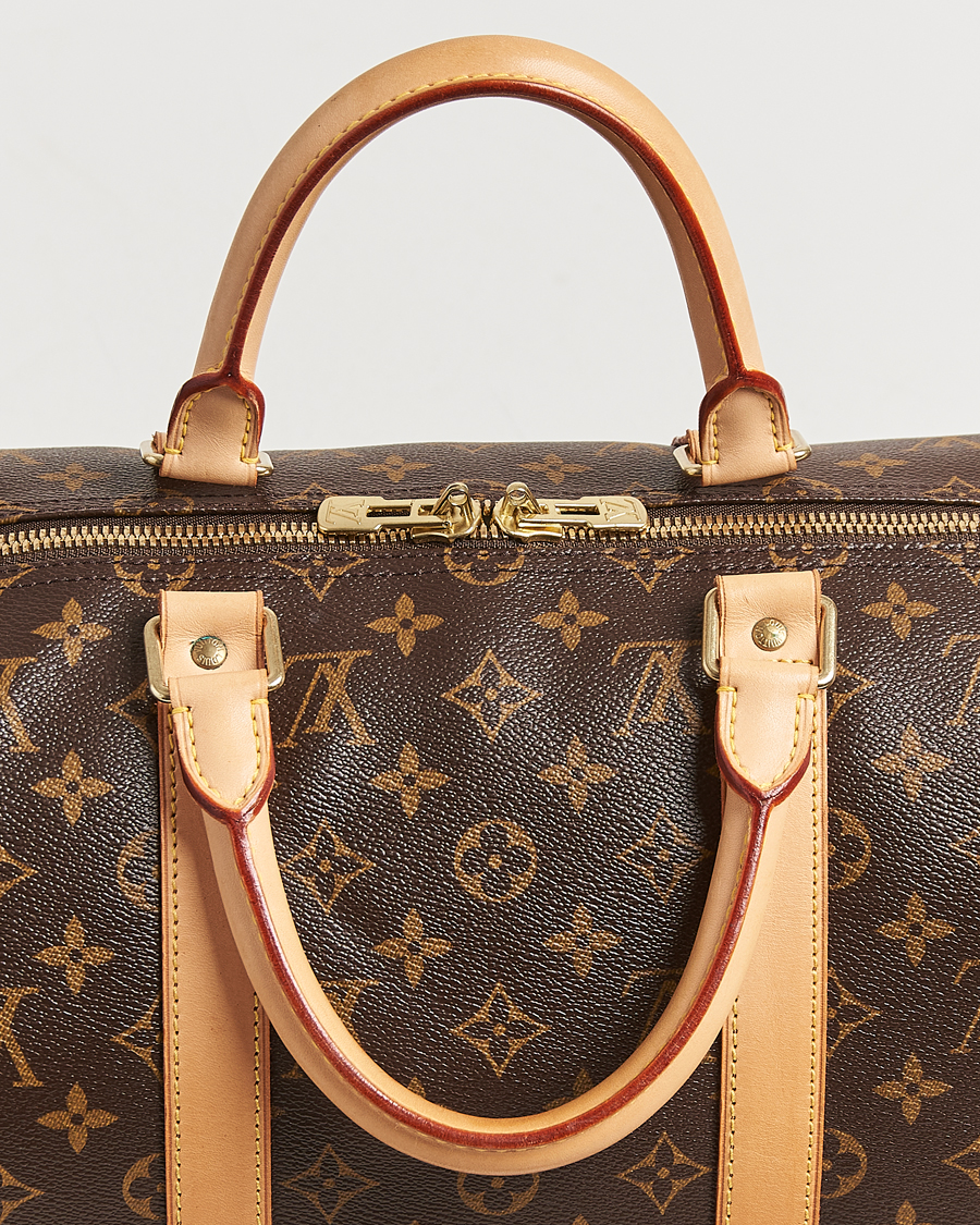 Homme | Louis Vuitton Pre-Owned Keepall Bandoulière 50 Monogram | Louis Vuitton Pre-Owned | Keepall Bandoulière 50 Monogram