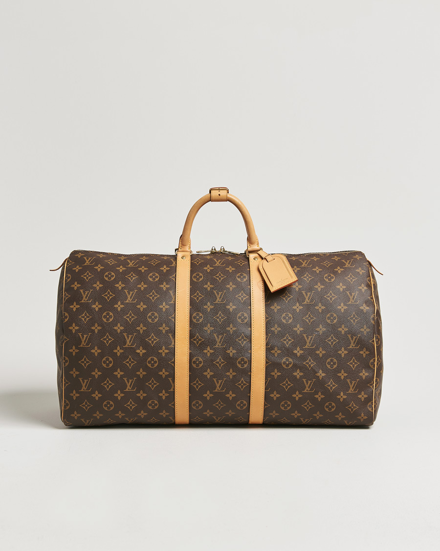 Homme | Louis Vuitton Pre-Owned Keepall 55 Monogram | Louis Vuitton Pre-Owned | Keepall 55 Monogram