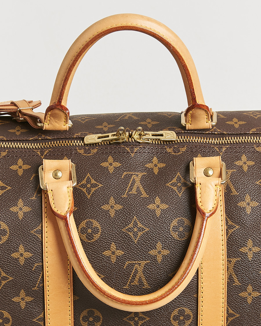 Homme | Louis Vuitton Pre-Owned Keepall 55 Monogram | Louis Vuitton Pre-Owned | Keepall 55 Monogram