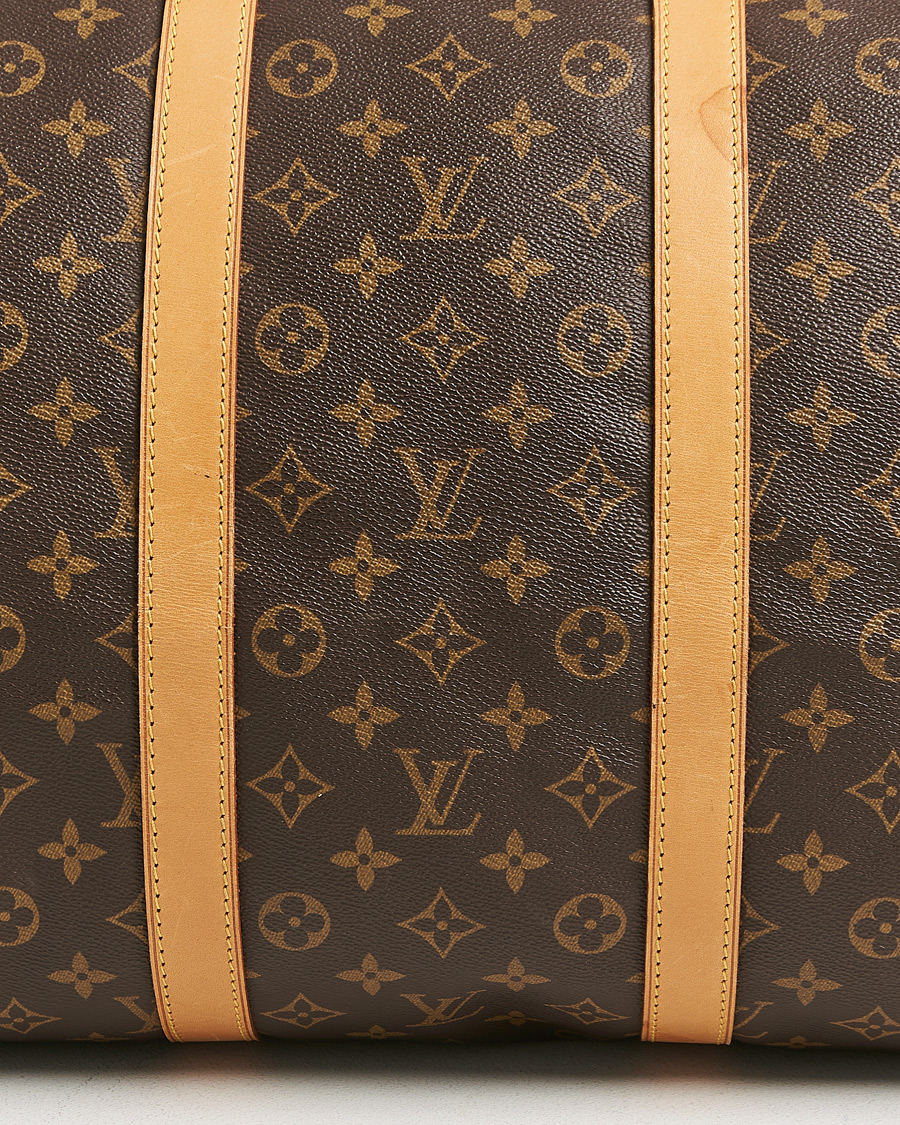 Homme | Louis Vuitton Pre-Owned Keepall 55 Monogram | Louis Vuitton Pre-Owned | Keepall 55 Monogram