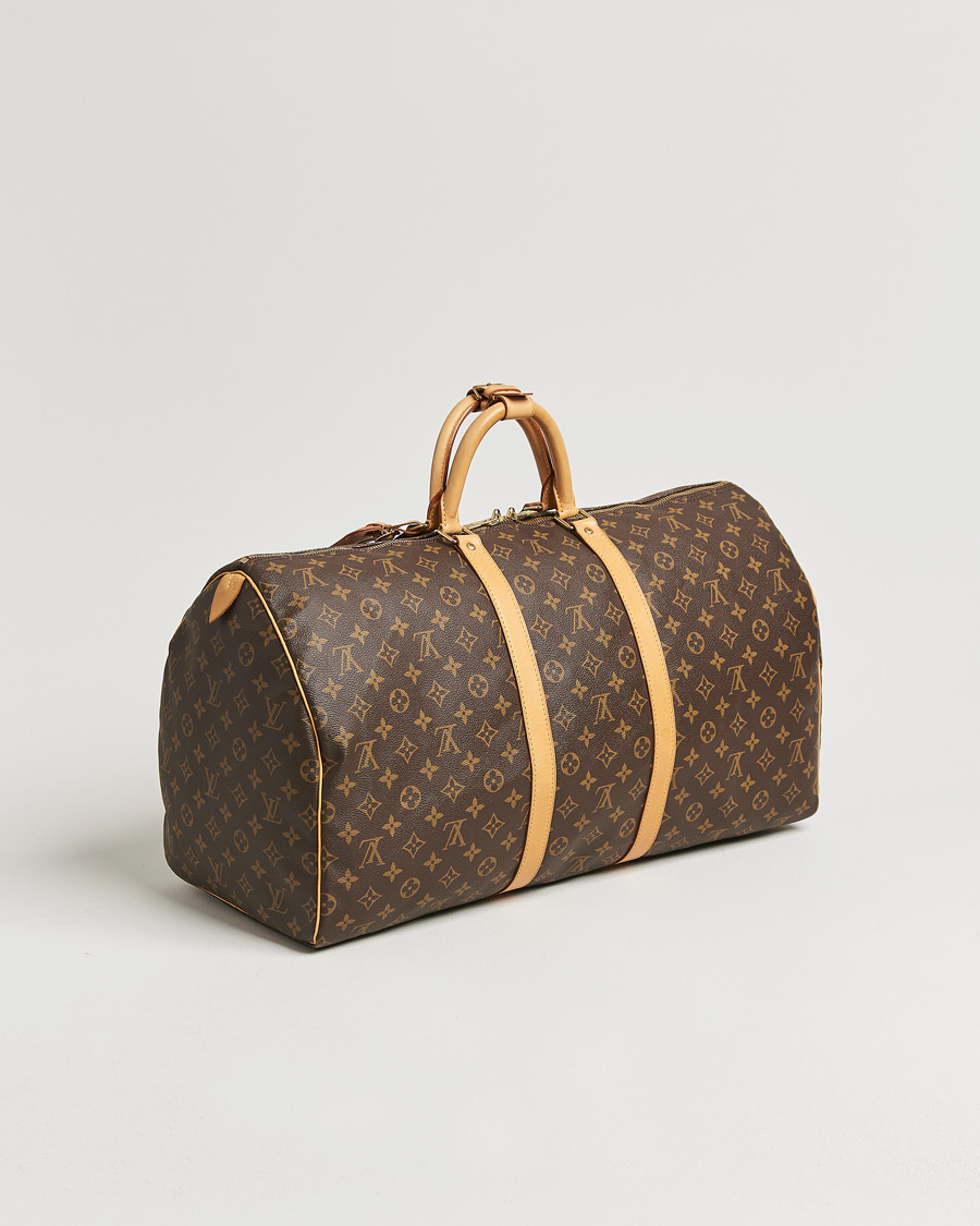 Homme | Louis Vuitton Pre-Owned Keepall 55 Monogram | Louis Vuitton Pre-Owned | Keepall 55 Monogram