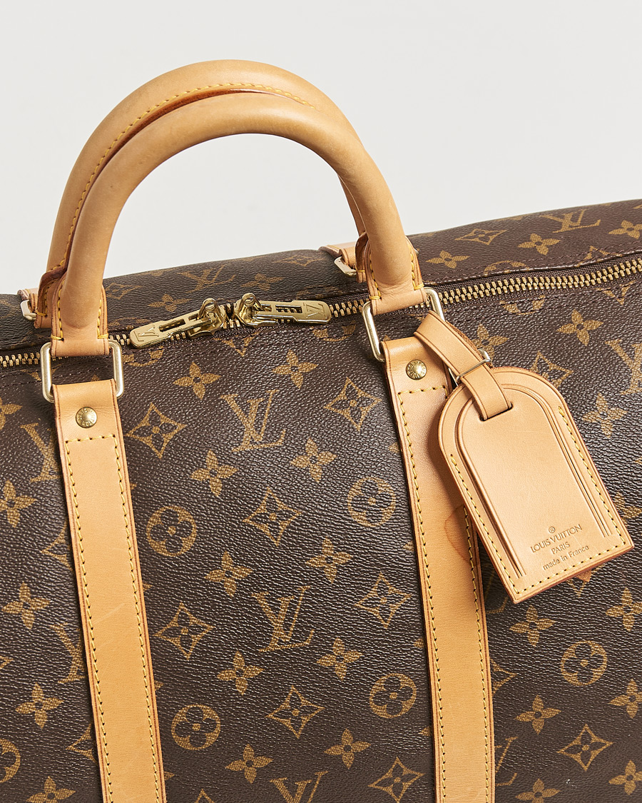 Homme | Louis Vuitton Pre-Owned Keepall 55 Monogram | Louis Vuitton Pre-Owned | Keepall 55 Monogram