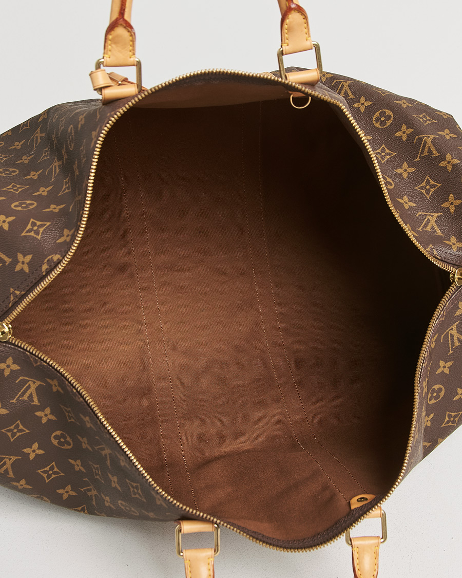 Homme | Louis Vuitton Pre-Owned Keepall 55 Monogram | Louis Vuitton Pre-Owned | Keepall 55 Monogram
