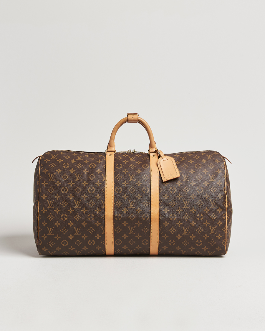 Homme | Louis Vuitton Pre-Owned Keepall 55 Monogram | Louis Vuitton Pre-Owned | Keepall 55 Monogram