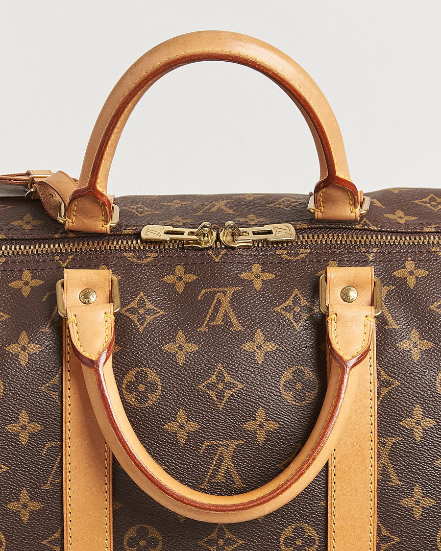 Homme | Louis Vuitton Pre-Owned Keepall 55 Monogram | Louis Vuitton Pre-Owned | Keepall 55 Monogram