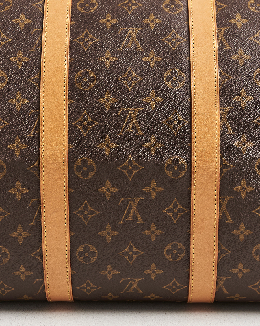 Homme | Louis Vuitton Pre-Owned Keepall 55 Monogram | Louis Vuitton Pre-Owned | Keepall 55 Monogram